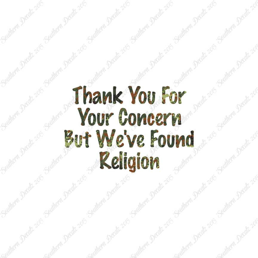 Thank You Found Religion