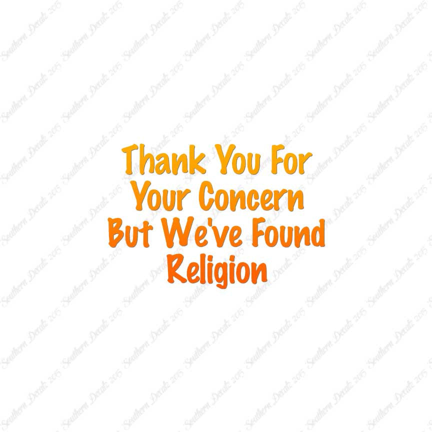 Thank You Found Religion