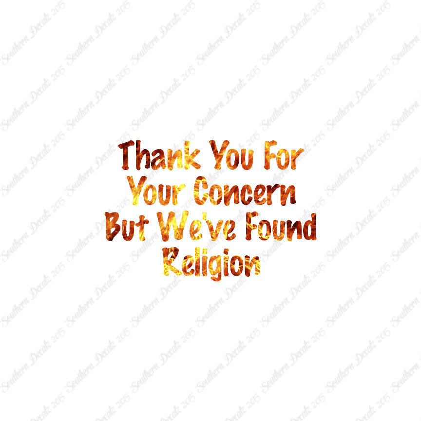 Thank You Found Religion