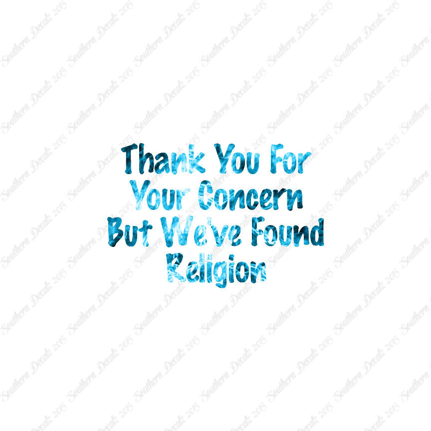 Thank You Found Religion