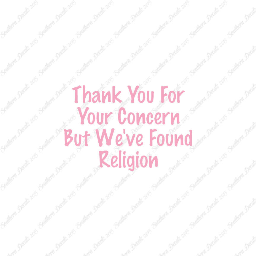 Thank You Found Religion