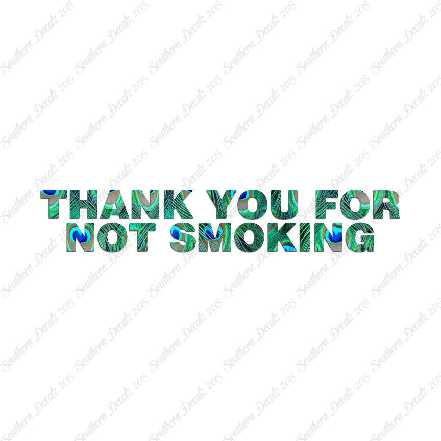 Thank You Not Smoking