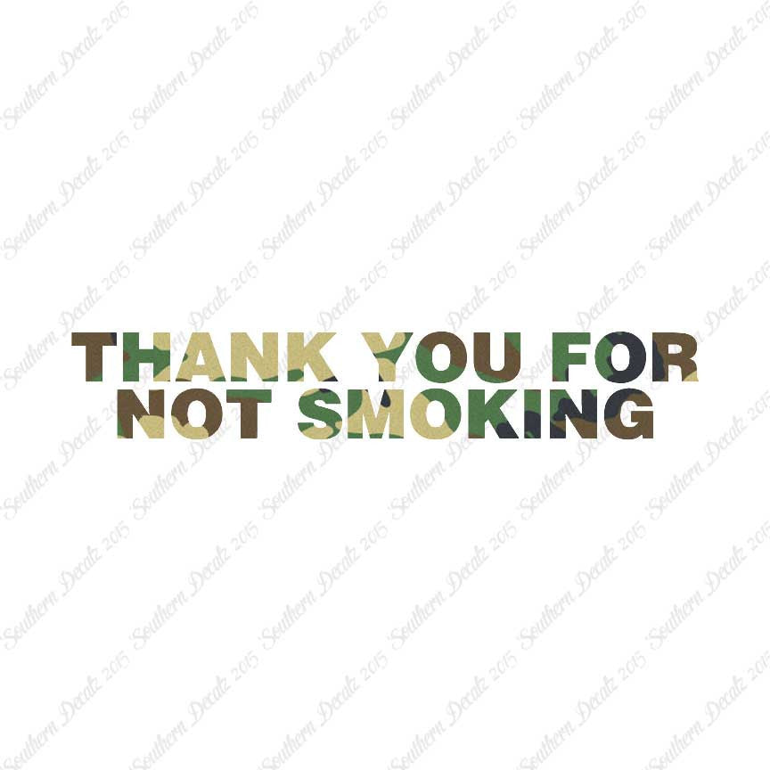 Thank You Not Smoking
