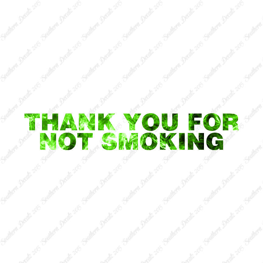 Thank You Not Smoking