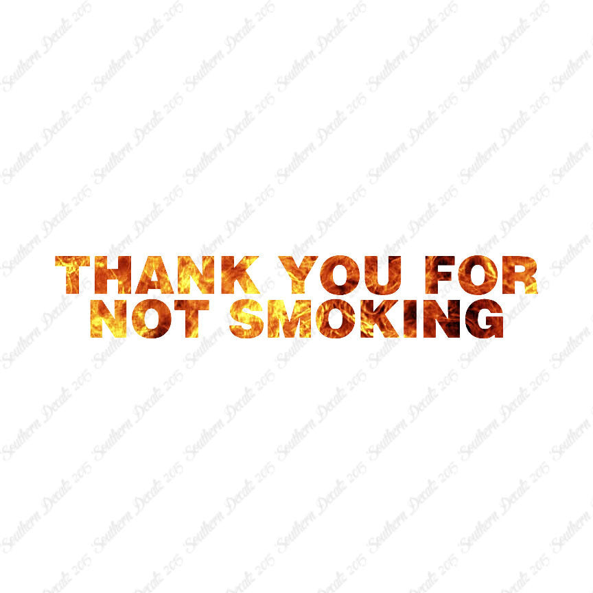 Thank You Not Smoking