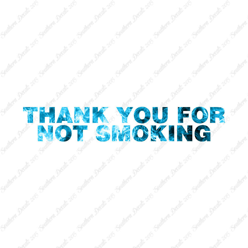 Thank You Not Smoking