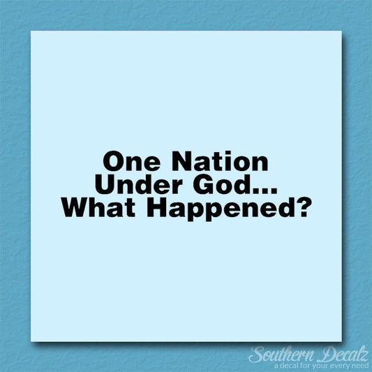 One Nation Under God What Happened