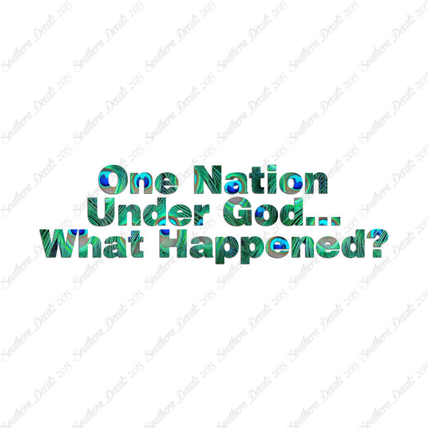 One Nation Under God What Happened