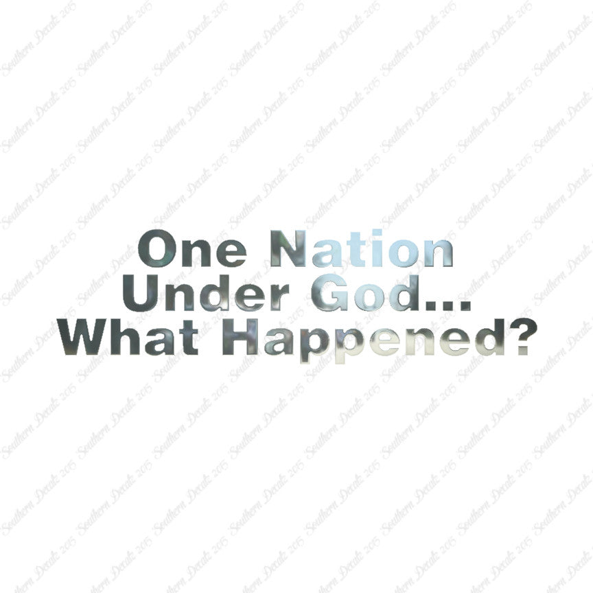 One Nation Under God What Happened