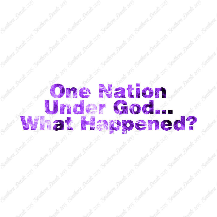 One Nation Under God What Happened
