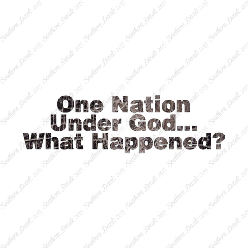 One Nation Under God What Happened