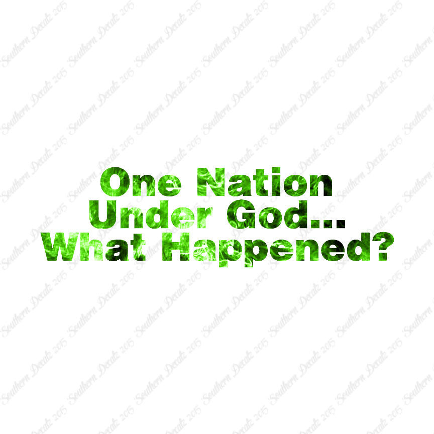 One Nation Under God What Happened