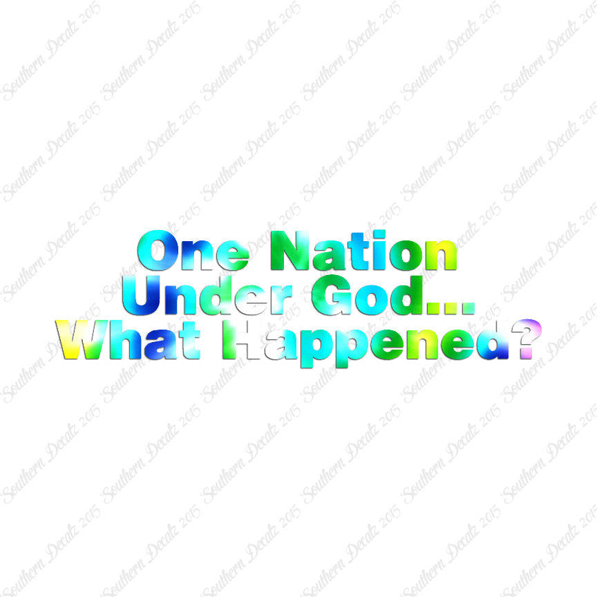 One Nation Under God What Happened