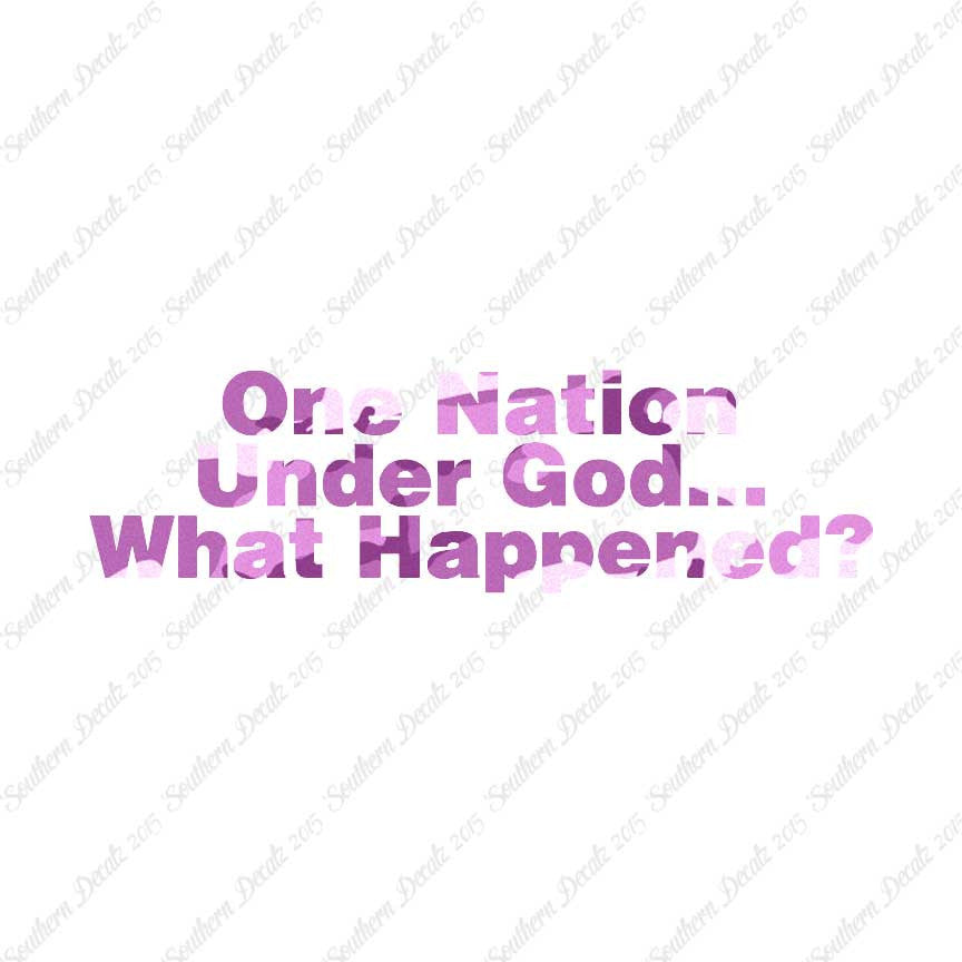 One Nation Under God What Happened