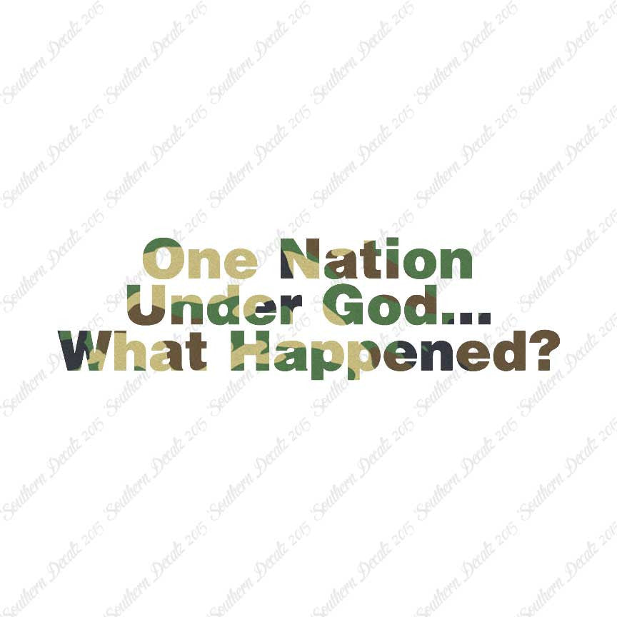 One Nation Under God What Happened