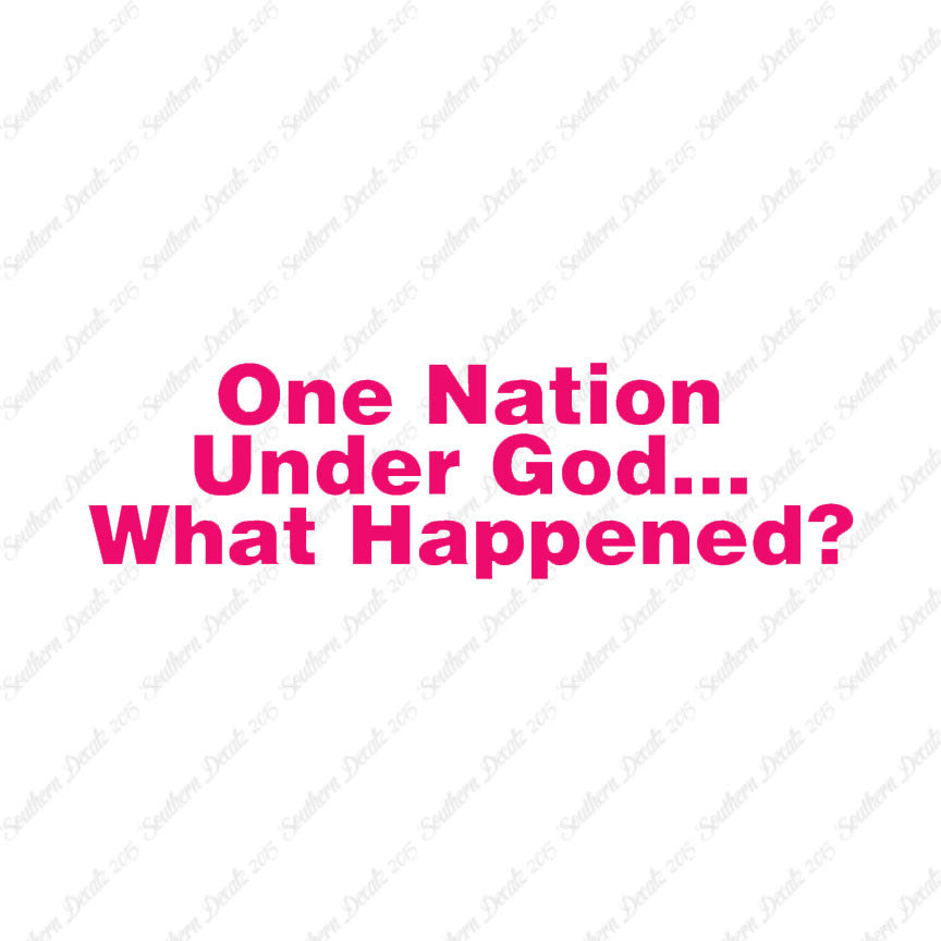 One Nation Under God What Happened