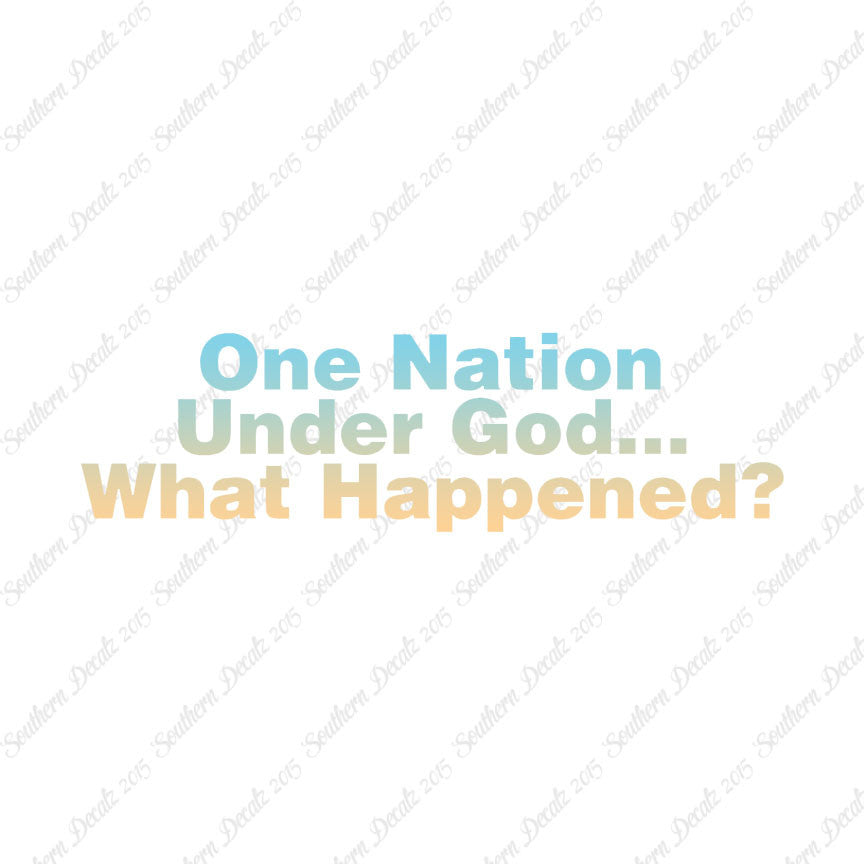 One Nation Under God What Happened