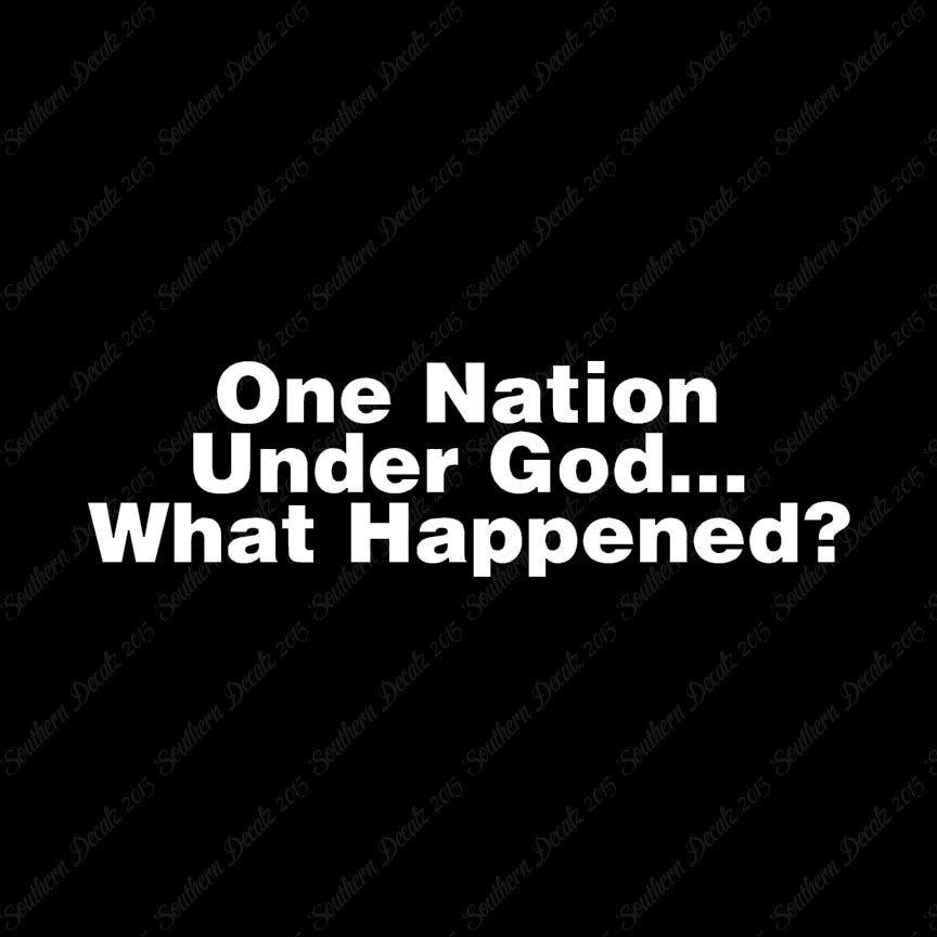 One Nation Under God What Happened
