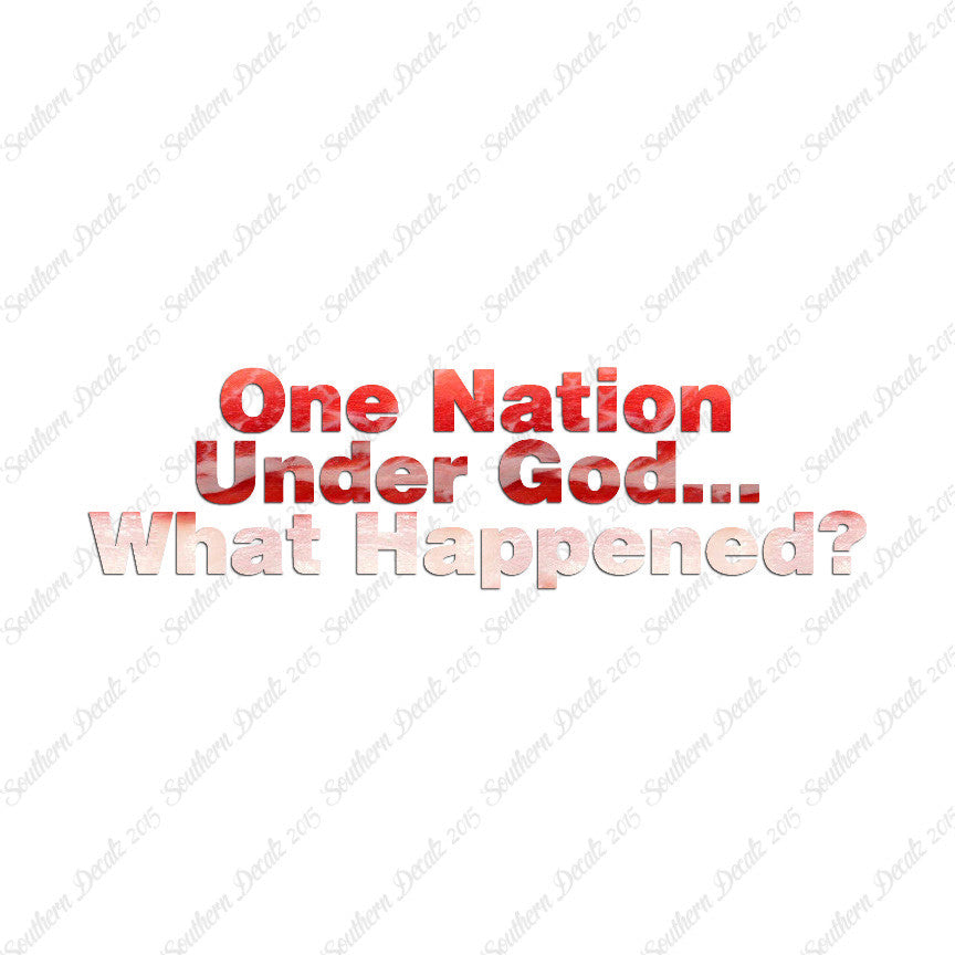 One Nation Under God What Happened