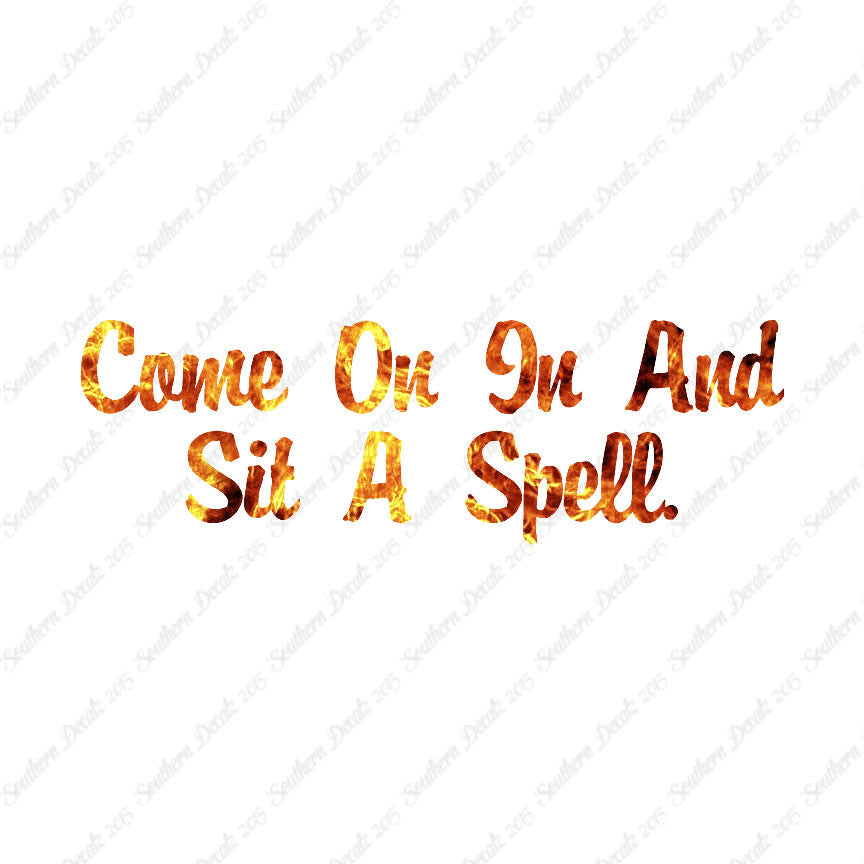 Come In Sit A Spell