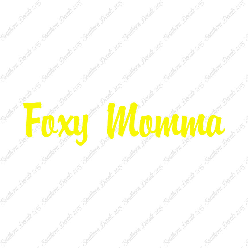 Foxy Momma