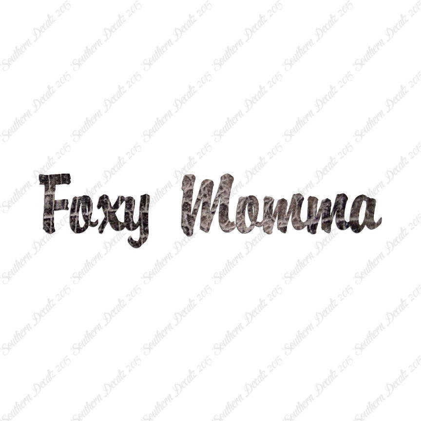 Foxy Momma