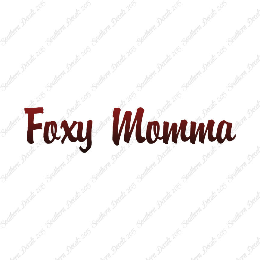 Foxy Momma
