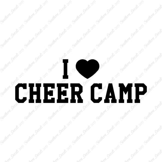 I Heart Love Cheer Camp