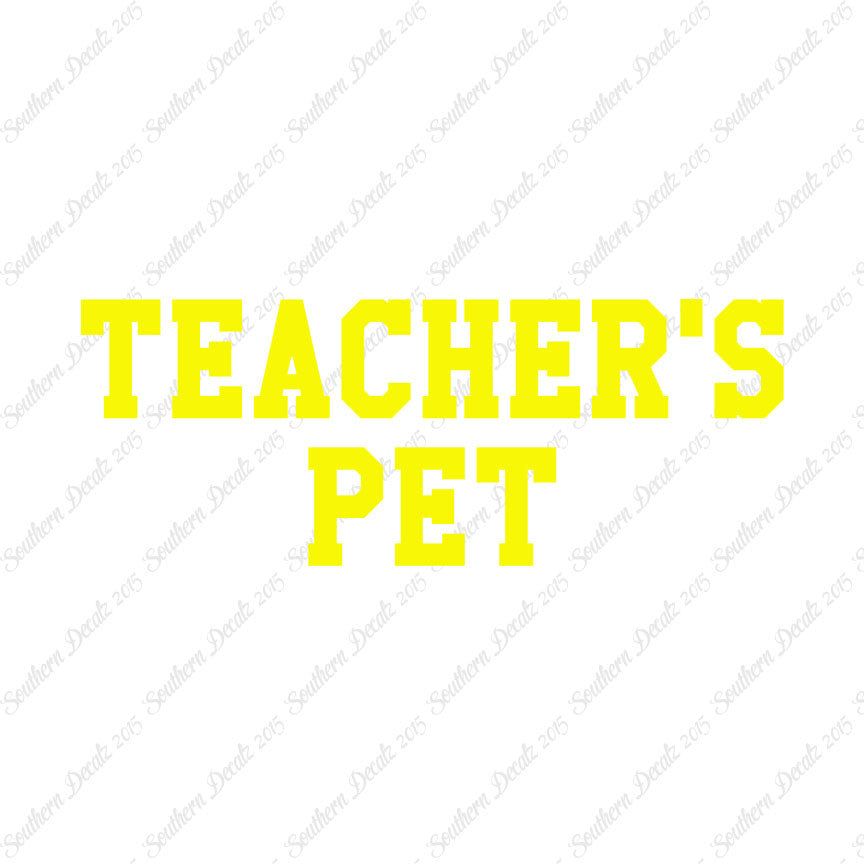 Teachers Pet