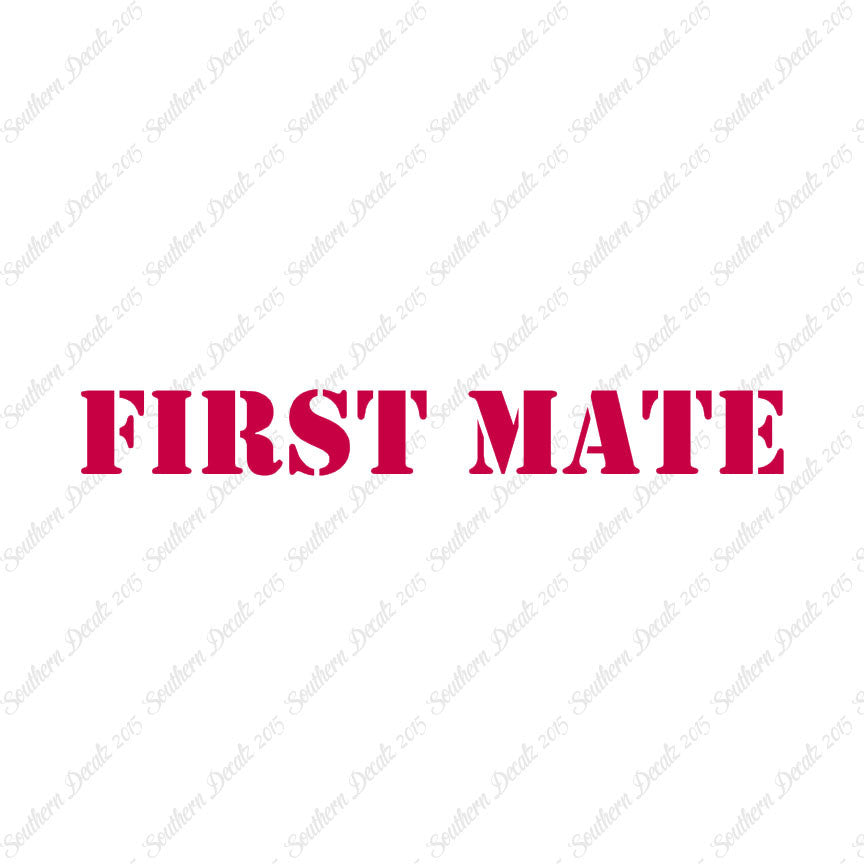 First Mate