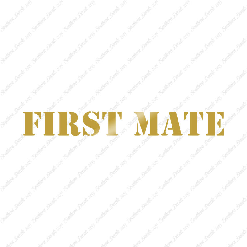 First Mate