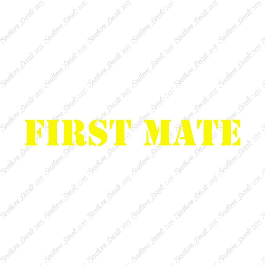 First Mate