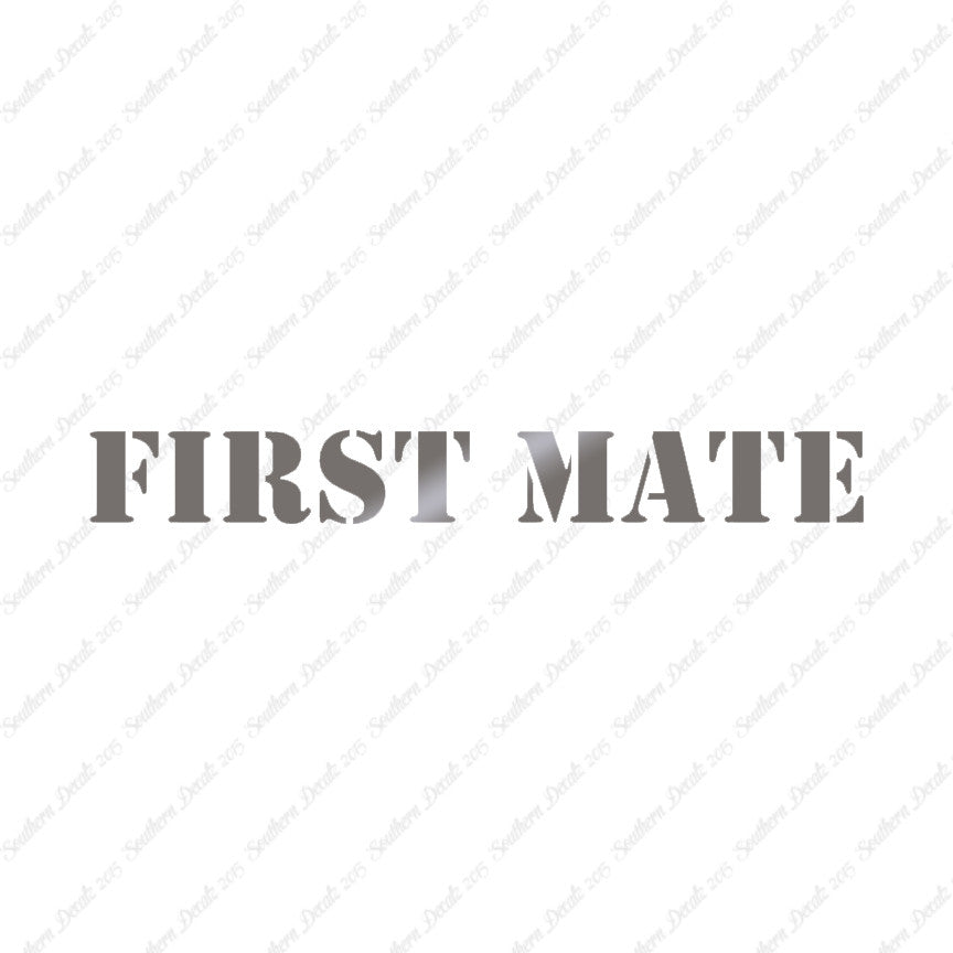 First Mate