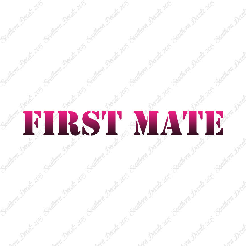 First Mate