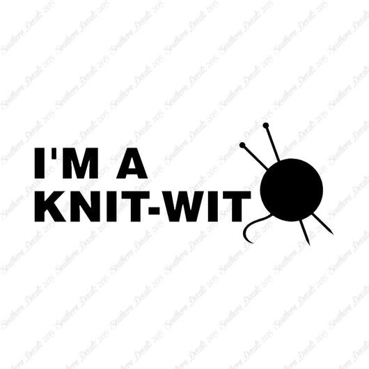 I'm A Knit Wit Yarn