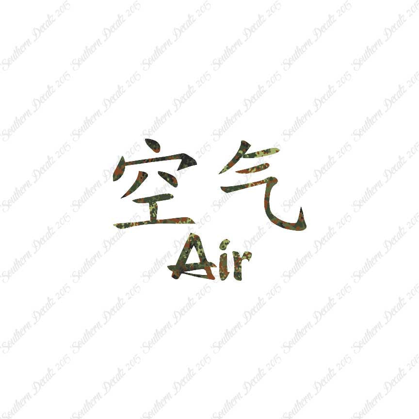 Chinese Symbols "Air"