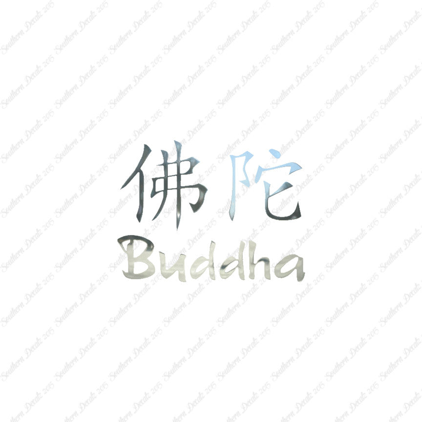 Chinese Symbols "Buddha"