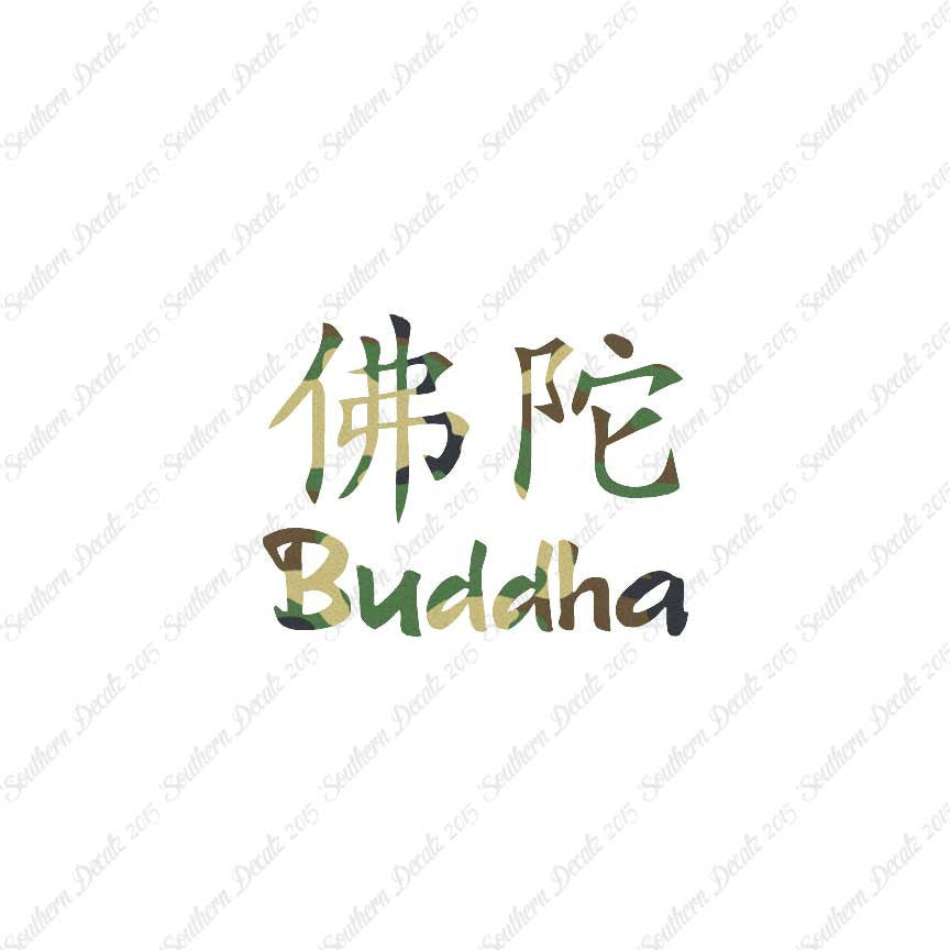 Chinese Symbols "Buddha"