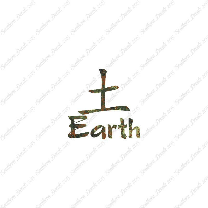 Chinese Symbols "Earth"