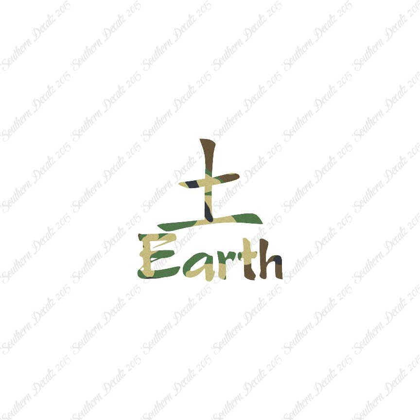 Chinese Symbols "Earth"