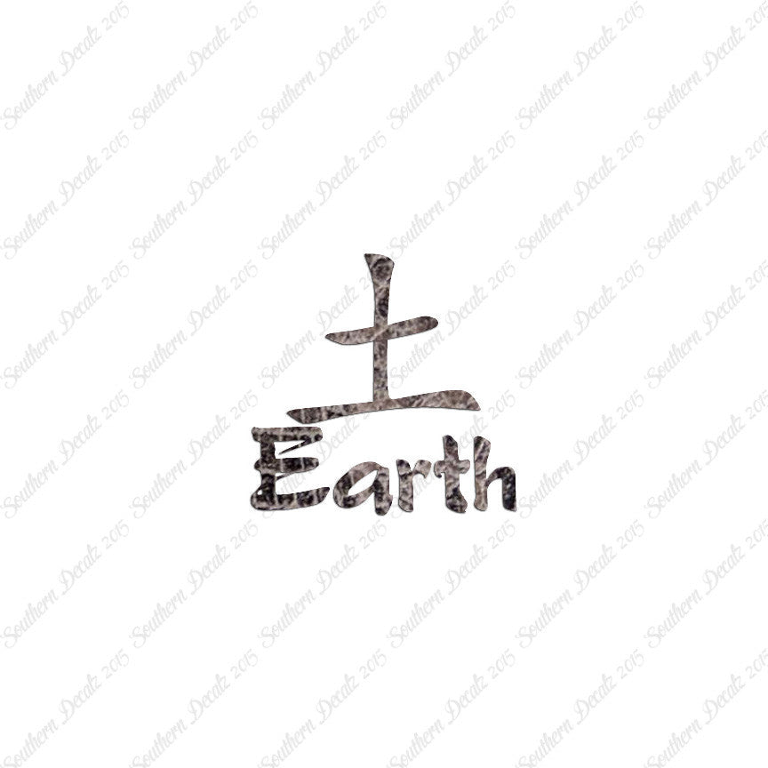 Chinese Symbols "Earth"