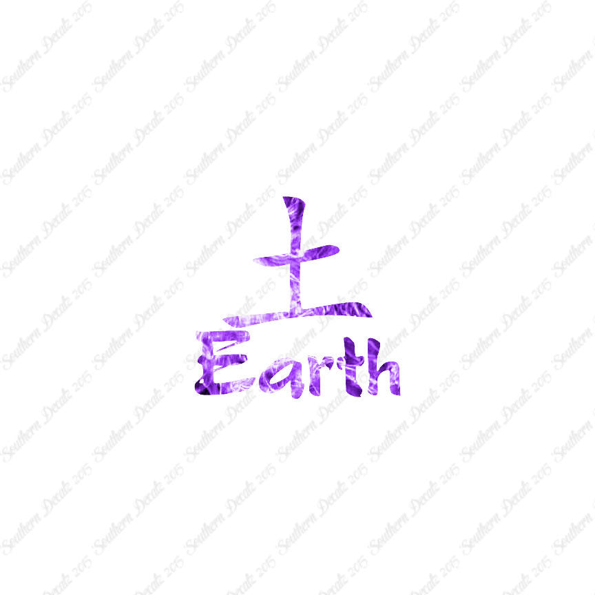 Chinese Symbols "Earth"