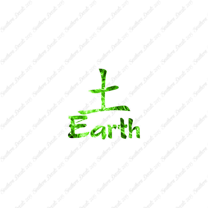 Chinese Symbols "Earth"
