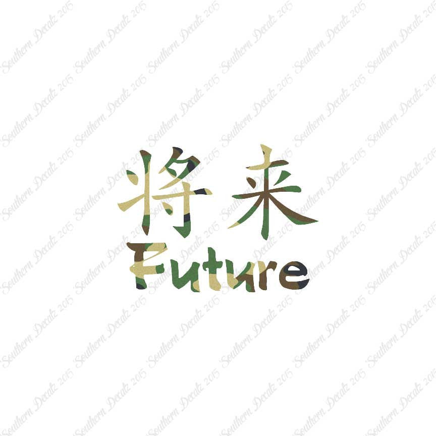 Chinese Symbols "Future"