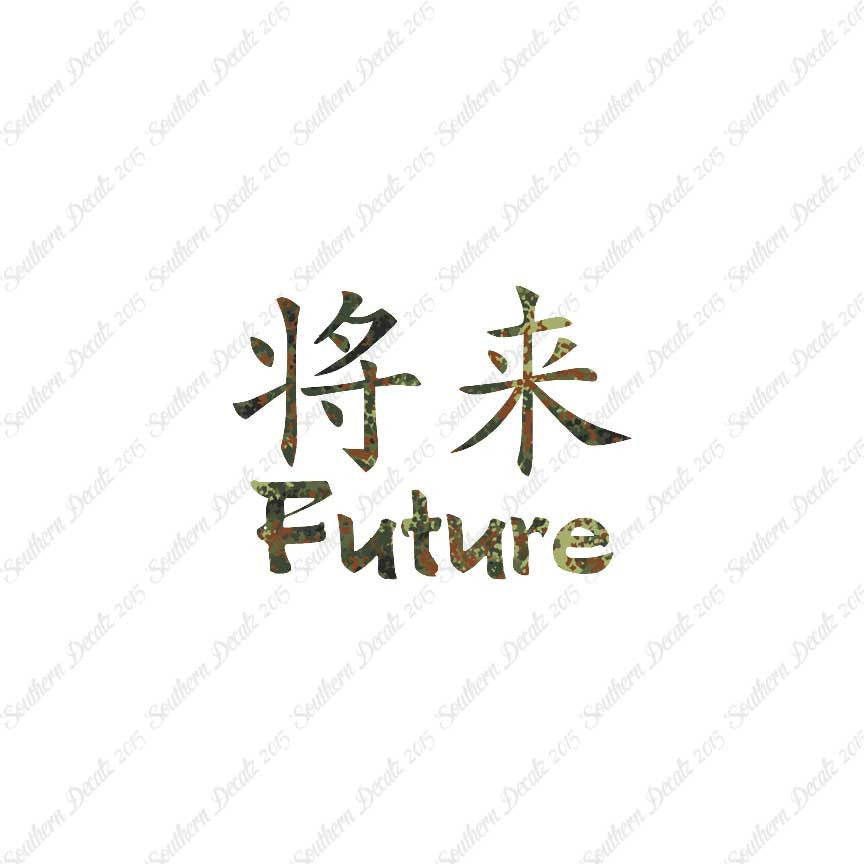 Chinese Symbols "Future"