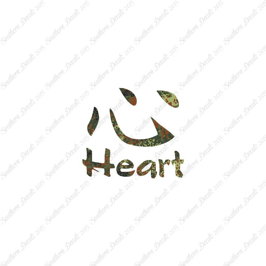 Chinese Symbols "Heart"