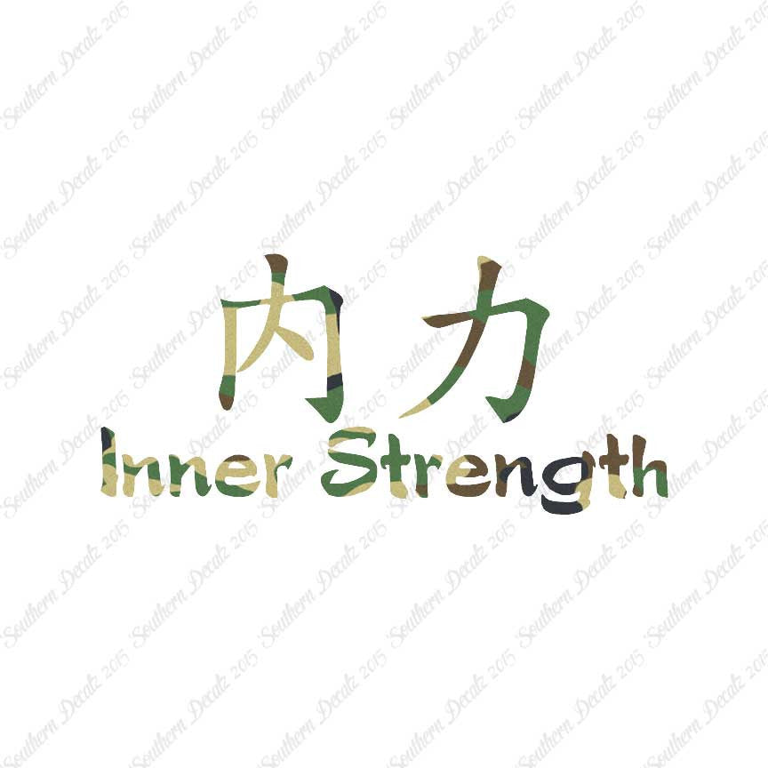 Chinese Symbols "Inner Strength"