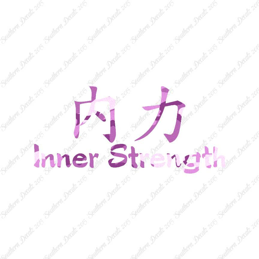 Chinese Symbols "Inner Strength"