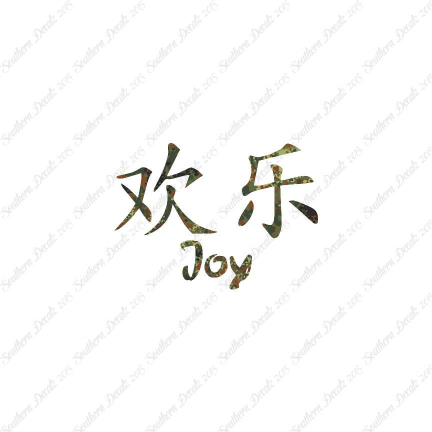 Chinese Symbols "Joy"