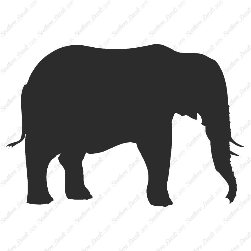 Elephant Standing Tusk